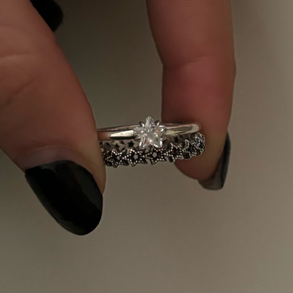 Pandora star ring set